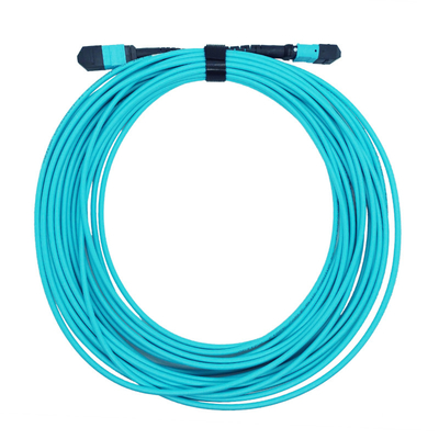 Art b-Plenum MTP zu Fasern OM4 MTP-Faser-Flecken-Kabel 10M 8 in mehreren Betriebsarten