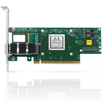 Mellanox MCX653105A-EFAT Connect X-6 VPI Adapter PCIe HDR100 EDR IB und 100GbE Single-Port QSFP56 Ethernet Netzwerkkarte auf Lager