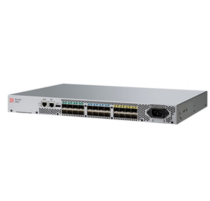 Brocade G610 Glasfaser-Speicher-Schalter 32G SFP+ 1U Rackmount SAN-Schalter