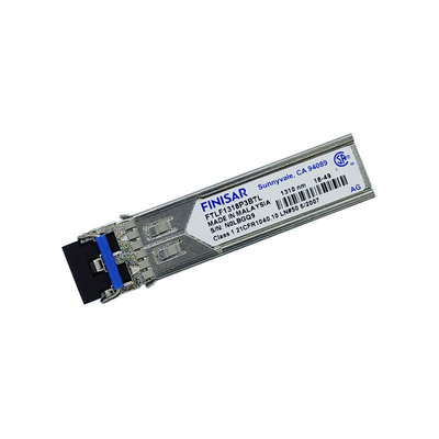 steckbares optisches Modul 1310nm Finisar FTLF1318P3BTL 1.25Gb/S SFP