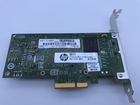 Ethernet-Server-Adapter-Netzwerkkarte-Server 1Gb 2 Port-HP 361T