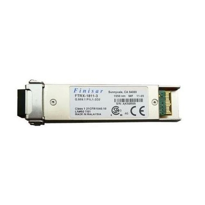 10G ZR XFP optischer Transceiver 1550nm 80km Finisar FTRX-1811-3