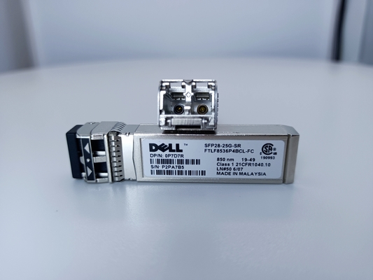 Transceiver FTLF8536P4BCL-FC Dells 25Gb/s SFP+