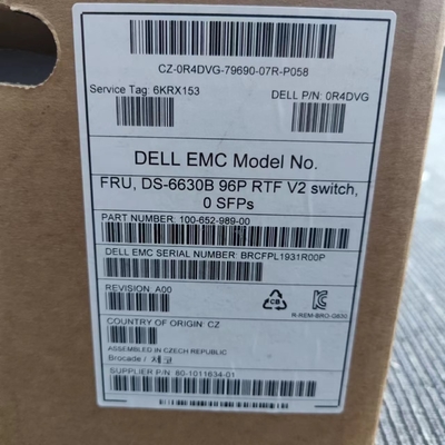 DS-6630B DELL EMC CONNECTRIX 32GB FC SCHALTER 128 trägt Portbasis 48