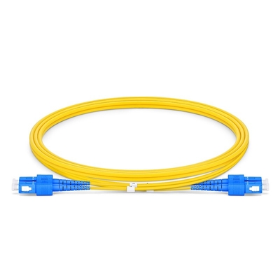 10m Sc UPC Sc UPC dem Monomode- zu des Verbindungskabel-Duplex-3.0mm OFNR 9/125