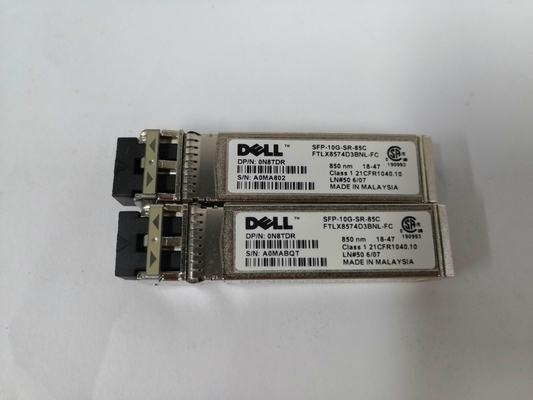 SR 850nm 300m Duplex-LC 0N8TDR Dell Transceiver SFP+ 10GbE