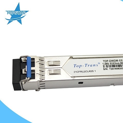 Duplex-LC SFP optisches heißes steckbares 1.25G DWDM SFP Transceiver-80Km
