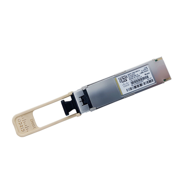 Optisches Modul Ciscos QSFP-100G-SR4-S 10-3142-01 QSFP28 100G SR4 100m OM4 MMF mit Verbindungsstück MPO-12