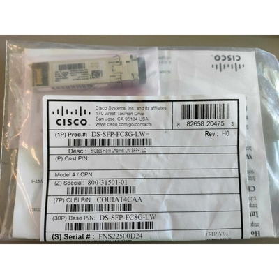 Ciscos 8Gbps DS-SFP-FC8G-LW Modul-lange Wellenlängen-Optik des Faser-Kanal-SFP+