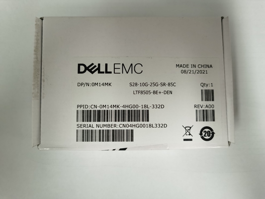 Optisches Transceiver-Modul Dells EMC S28-10G-25G-SR-85C LTF8505-BE+-DEN 0M14MK