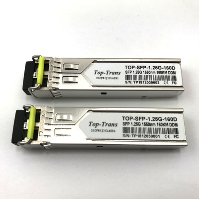 Transceiver 1550nm 160km des Wacholderbusch-SFP-1GE-EZX-160 1.25G SFP Singlemode