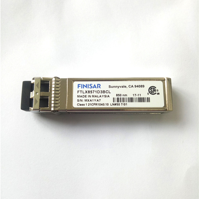 Datacom-in mehreren Betriebsarten optisches Modul Finisar 10G SFP+ FTLX8571D3BCL 850nm für 10GBASE-SR/SW 10G Ethernet