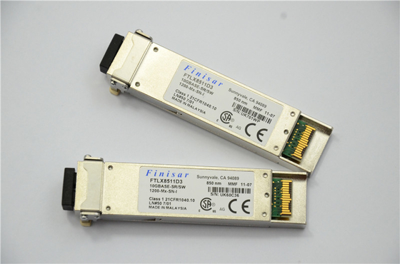 Optischer Transceiver Finisar FTLX8511D3 850nm XFP für 10GBASE-SR/Schalters 10G Ethernet