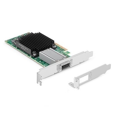 Ethernet-Karte NVIDIA Mellanoxs MCX515A-CCAT 100GbE QSFP28 Hafen-PCIe3.0 X16 ConnectX-5