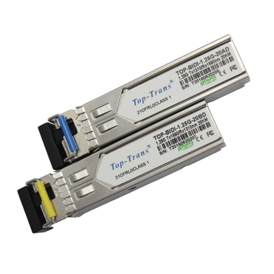 Simplex-LC Transceiver Ciscos GLC-BX-20U 1.25G BIDI SFP 1310nm 1550nm 20km SMF
