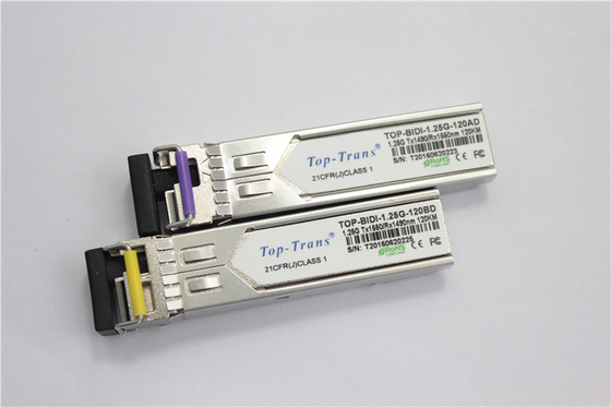 Simplex-LC Transceiver Ciscos GLC-BX120-U 1.25G BIDI SFP 1490nm 1550nm 120km SMF