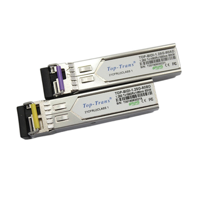 Simplex-LC Transceiver Ciscos GLC-BX80-UA 1.25G BIDI SFP 1490nm 1550nm 80km SMF