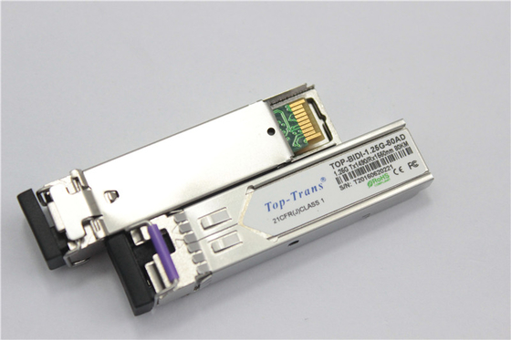 Simplex-LC Transceiver Ciscos GLC-BX80-UA 1.25G BIDI SFP 1490nm 1550nm 80km SMF