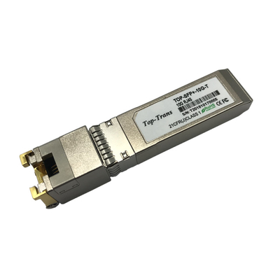 Kompatibler 10G Transceiver Mellanox MFM1T02A-T 10GBASE-T Kupfer-RJ45 SFP+