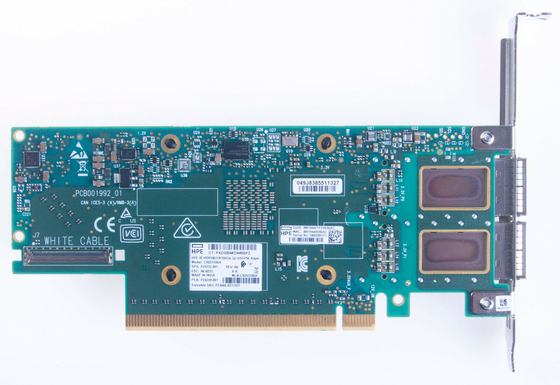 Adapter Mellanox MCX653106A-ECAT HPE P24249-001 InfiniBand HDR 100GbE QSFP56 PCIe NIC