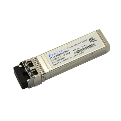 Finisar FTLF8529P3BCV 16 GB Fibre Channel Transceiver-Modul für 850 nm Wellenlänge LC SFP+ Duplex-Anschluss