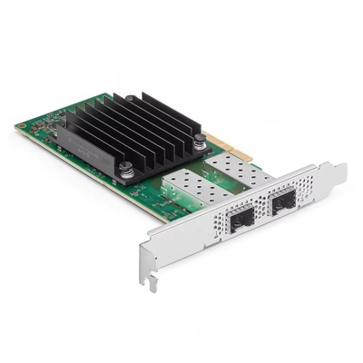 Mellanox MCX512A-ADAT ConnectX-5 Dual 25GbE SFP28 PCIe 4.0 X8 Adapterkarte Hochleistungs-Glasfaseradapter für Low Fiber