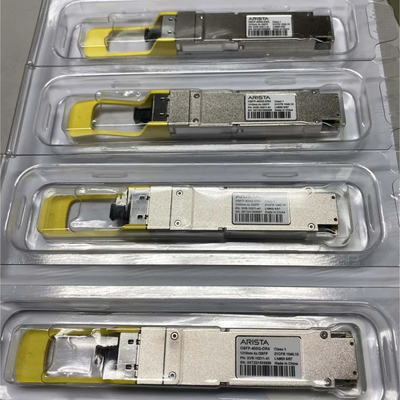 Arista QDD-400G-VSR4 400GBASE-VSR4 Glasfaser-Transceiver bis zu 50m Zukünftiger steckbarer optischer Transceiver mit CPO-Technologie