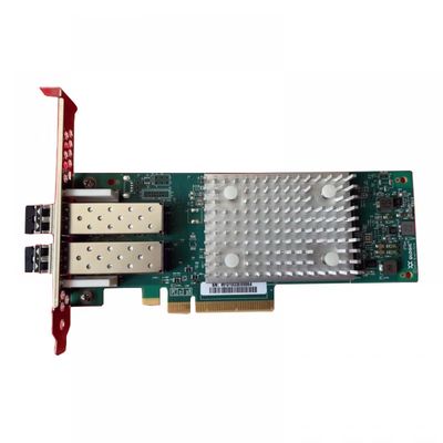 QLE2742-SR-CK PCIe 3.0 Dual-Port 32GFC SR-Optic SFP Adapter 32Gb Glasfaserkanal für Glasfaserausrüstung