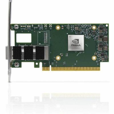 High Performance MCX623105AN-CDAT 100GbE Ethernet PCIe Network Card | Ultra-Fast Single-Port Adapter for Data Centers
