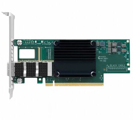 Mellanox MCX653105A-EFAT Connect X-6 VPI Adapter PCIe HDR100 EDR IB und 100GbE Single-Port QSFP56 Ethernet Netzwerkkarte auf Lager