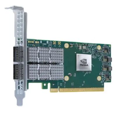 NVIDIA Connect-6 VPI-Serie MCX654106A-HCAT Ethernet-Netzwerk-Schnittstellenkarte PCIe 3.0x16 Dual Port 200Gb/s QSFP56 Server