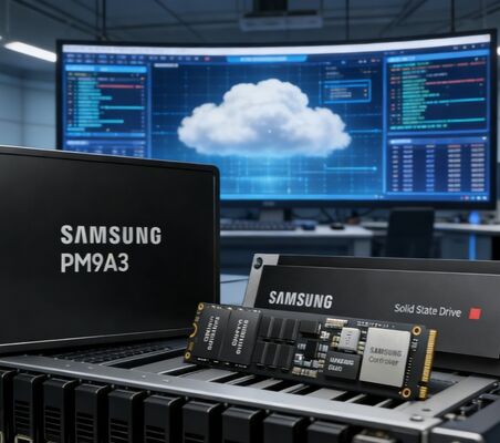 Samsung MZQL23T8HCLS-00B7C 3,84TB Enterprise SSD PCIe 4.0 U.2 NVMe 1.4 für Server-Rechenzentren