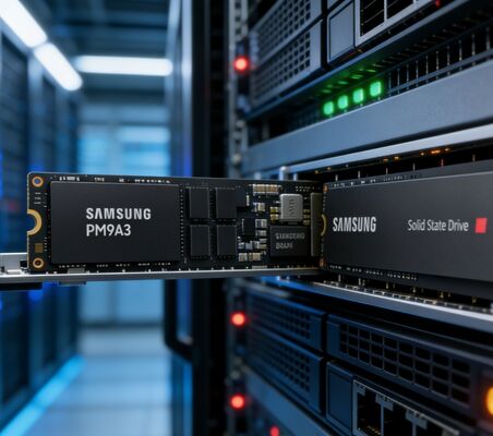 Samsung MZQL23T8HCLS-00B7C 3,84TB Enterprise SSD PCIe 4.0 U.2 NVMe 1.4 für Server-Rechenzentren