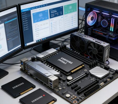 Samsung MZQL23T8HCLS-00B7C 3,84TB Enterprise SSD PCIe 4.0 U.2 NVMe 1.4 für Server-Rechenzentren