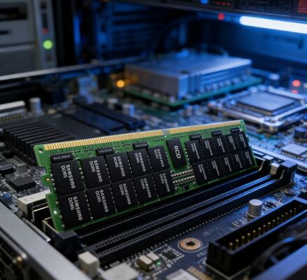 Samsung M321R8GA0PB0-CWMXJ 64GB DDR5 5600MHz PC5-44800 2Rx4 ECC Registered RDIMM 1.1V Server-Arbeitsspeicher RAM