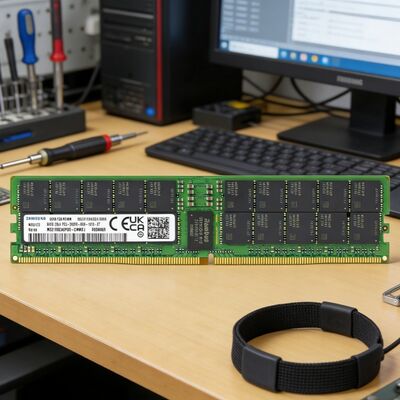 Original Samsung M321R8GA0PB0-CWMCJ 64GB DDR5 ECC RDIMM 288-Pin für Unternehmensserver