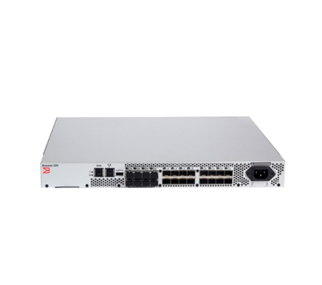 Brocade G610 Glasfaser-Speicher-Schalter 32G SFP+ 1U Rackmount SAN-Schalter