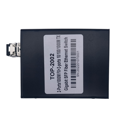 1000M 1 Faser-Gigabit Ethernet-Medien-Konverter des Hafen-RJ45
