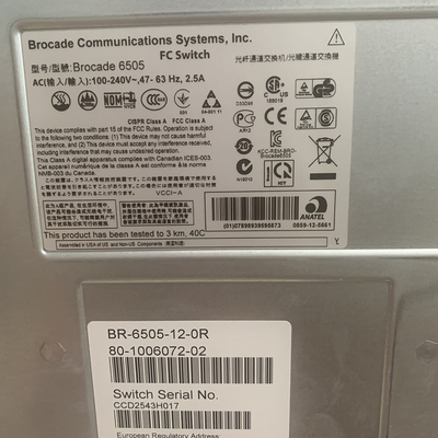 BR-6505-12-16G-0R 16gb Faser-Kanalschalter