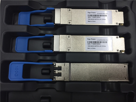 Spitzenmodul transportes 100G QSFP28 von Transceiver LR4 CWDM4 MSA 1310NM 10km