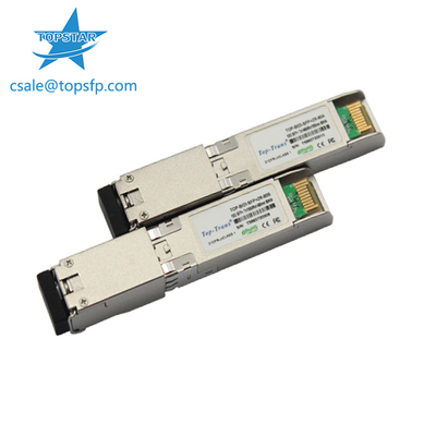 10 fiberoptisches Modul Gb/S BIDI SMF 80KM DDM mit LC-Verbindungsstück