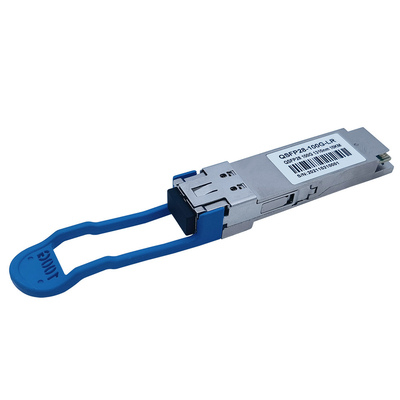 Faser-Optikempfängerbaustein-Doppeldatenrate LWDM4 10KM LR4 SMF QSFP28 OTU4 100Gbps 112Gbps
