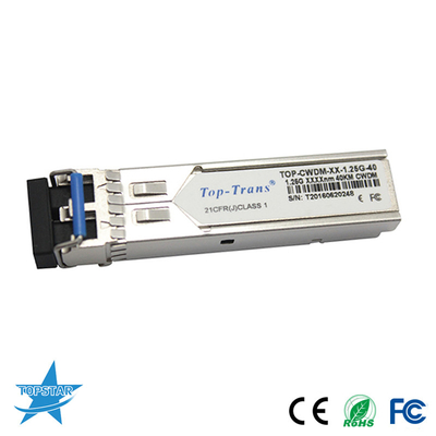 Optischer Transceiver SMF SFP 1.25G 1310nm 40km Toptrans CWDM SFP