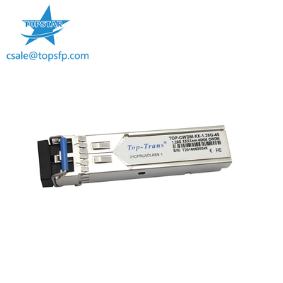 Optischer Transceiver SMF SFP 1.25G 1310nm 40km Toptrans CWDM SFP