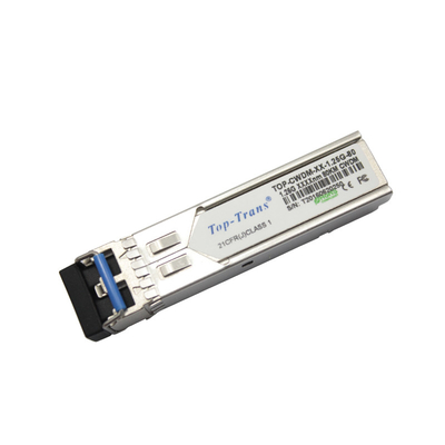 Transceiver-Modul-Faser 1.25g SFP Optik-schnelles Ethernet-Monomode- LC-Verbindungsstück-80Km