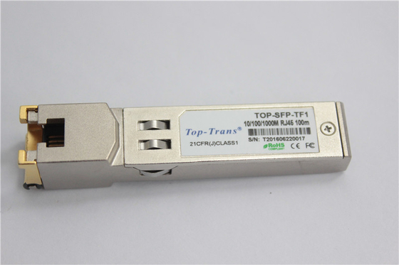 optisches Transceiver-Modul 10/100/1000BASE-T 1.25G SFP Rj45 SFP