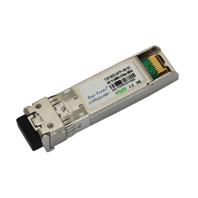 Sfp-Duplex LC-Verbindungsstück Transceiver 10Gb/S 60km BIDI optisches