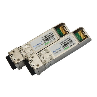 Sfp-Duplex LC-Verbindungsstück Transceiver 10Gb/S 60km BIDI optisches
