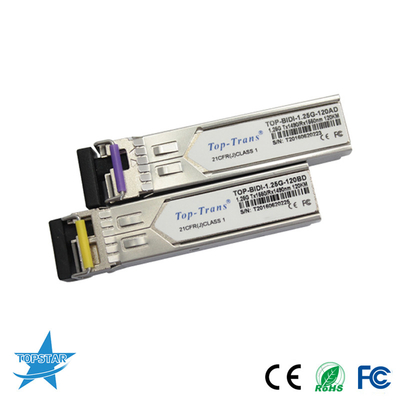 optisches Modul 1310/1550nm 120KM SFP Transceiver-1.25G Bidi SFP