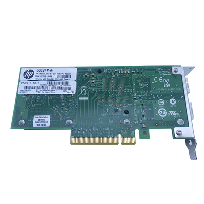 RoHS FCC-Ethernet-Server-Adapter HP-Ethernet 10Gb 2p 560SFP+ Adptr